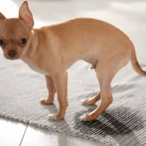 Pet stains on carpet